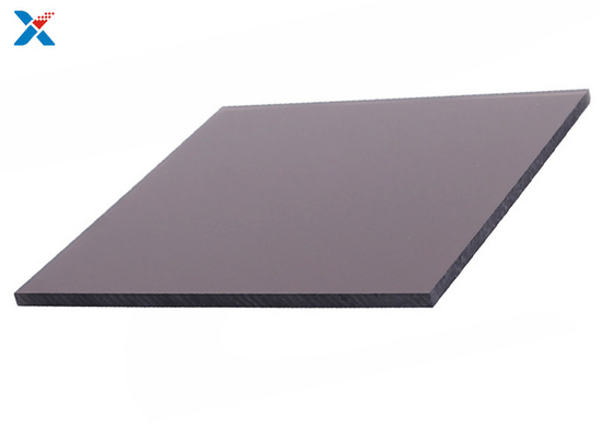 acheter Feuille couvrante en plastique de Gray Transparent Solid Polycarbonate Panel de fumée online manufacture