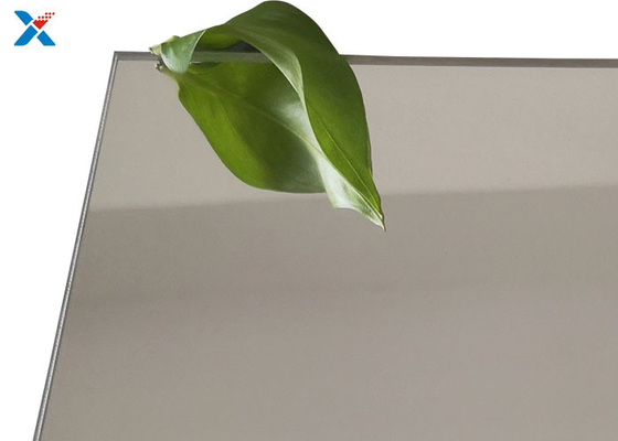 acheter miroir acrylique en plastique argenté de plexiglass de décoration de mur de feuilles de 2mm online manufacture