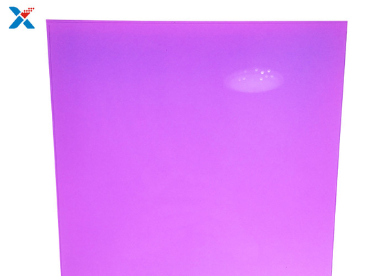 acheter Densité en plastique de la feuille 1.2g/cm3 de couleur pourpre translucide de plexiglass online manufacture