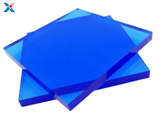 acheter Les panneaux de perspex ont coupé pour classer le bleu translucide acrylique de la feuille 4x8 de plexiglass online manufacture