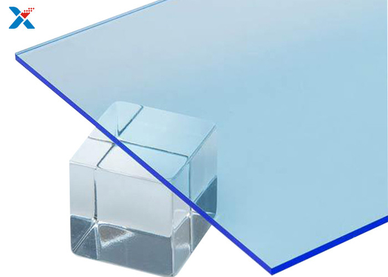 acheter Feuille acrylique de plexiglass translucide bleu-clair pour les panneaux clairs de serre chaude online manufacture
