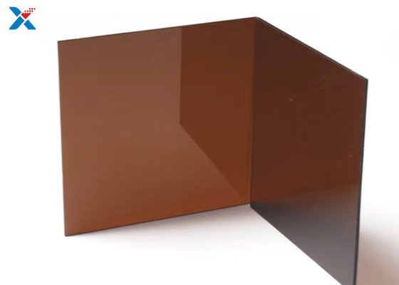 acheter Coupe de feuille acrylique en plastique teintée foncée de plexiglass en bronze pour classer des panneaux online manufacture