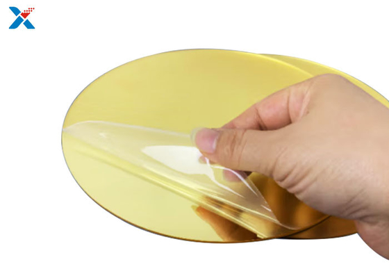 acheter Découpe laser de feuille acrylique de grand miroir d'or de 1mm pour des miroirs de salle de bains online manufacture