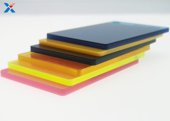 Feuille acrylique colorée de plexiglass de perspex