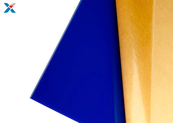 Feuilles bleues de plexiglass de 1/8 po. d'épaisseur pour annoncer des affichages/signes